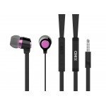 Wholesale Fashion Stereo Earphone Headset with Mic and Volume Controller K-Z205 (Black - Purple)